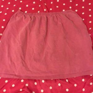 Pink skirt